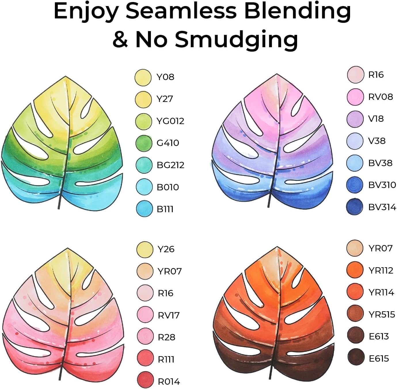 Ohuhu Oahu 200 Colour Alcohol Marker Set – Fine & Chisel Dual Tip